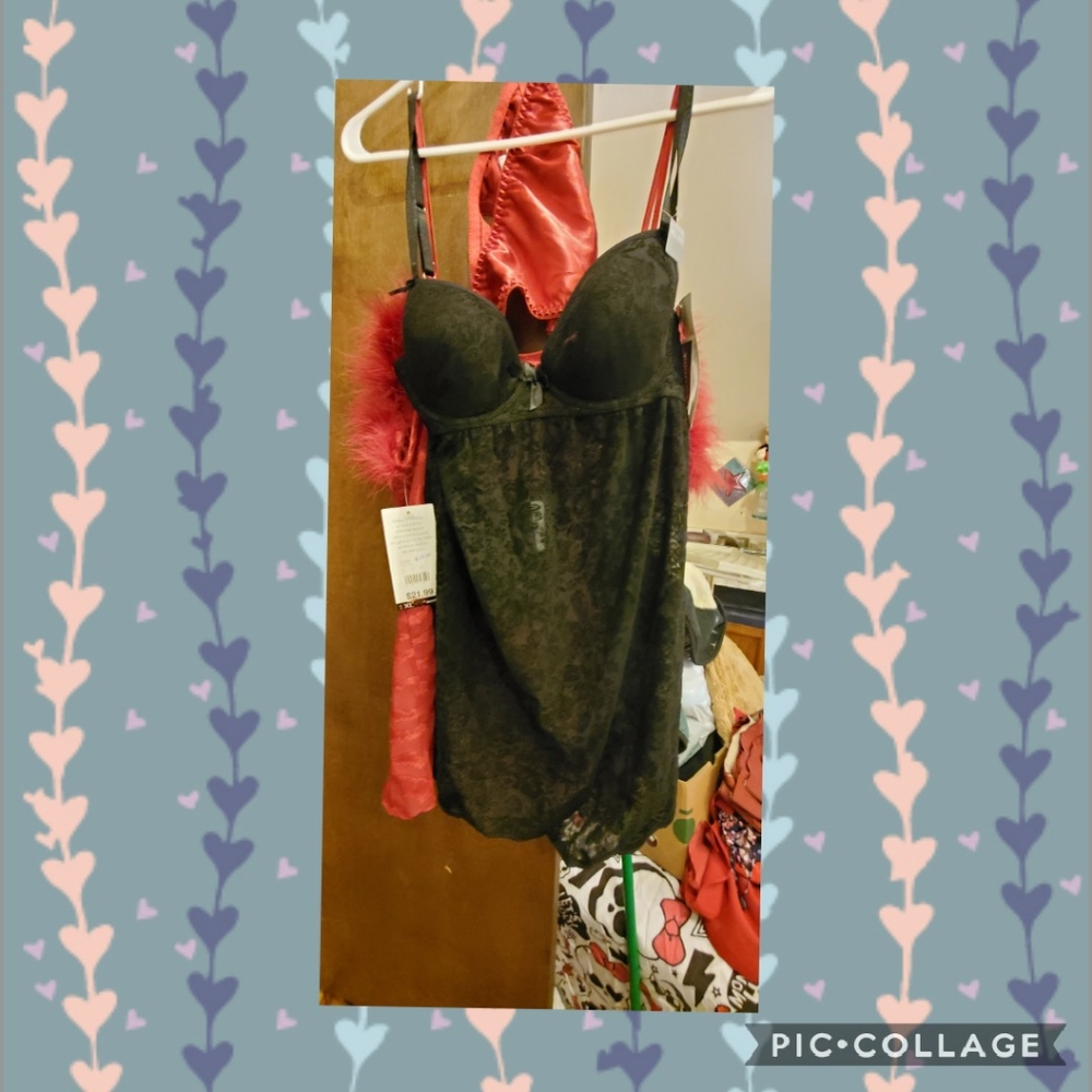 Women's 2 piece lingerie